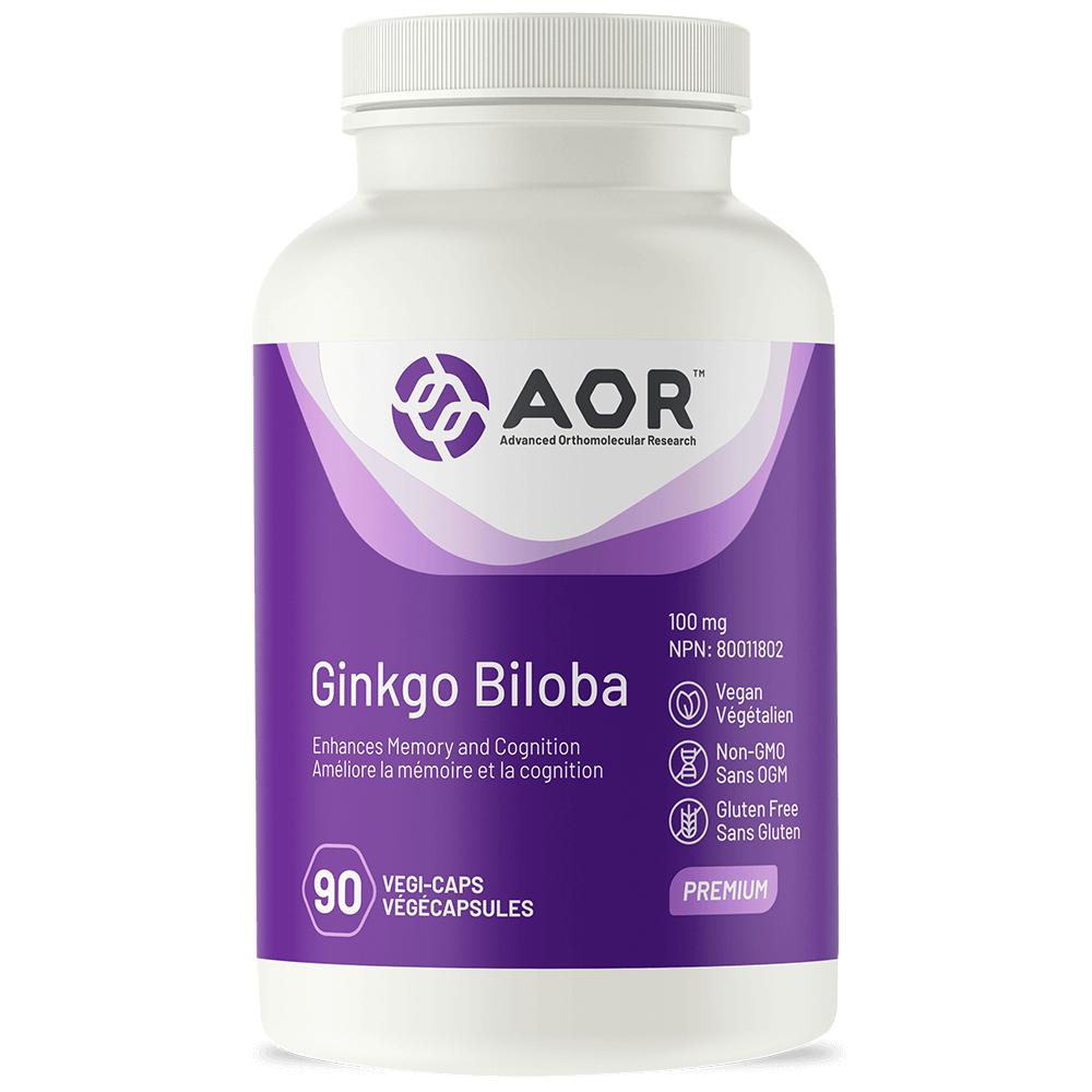 AOR Ginkgo Biloba 120mg - 90 Vegi-caps