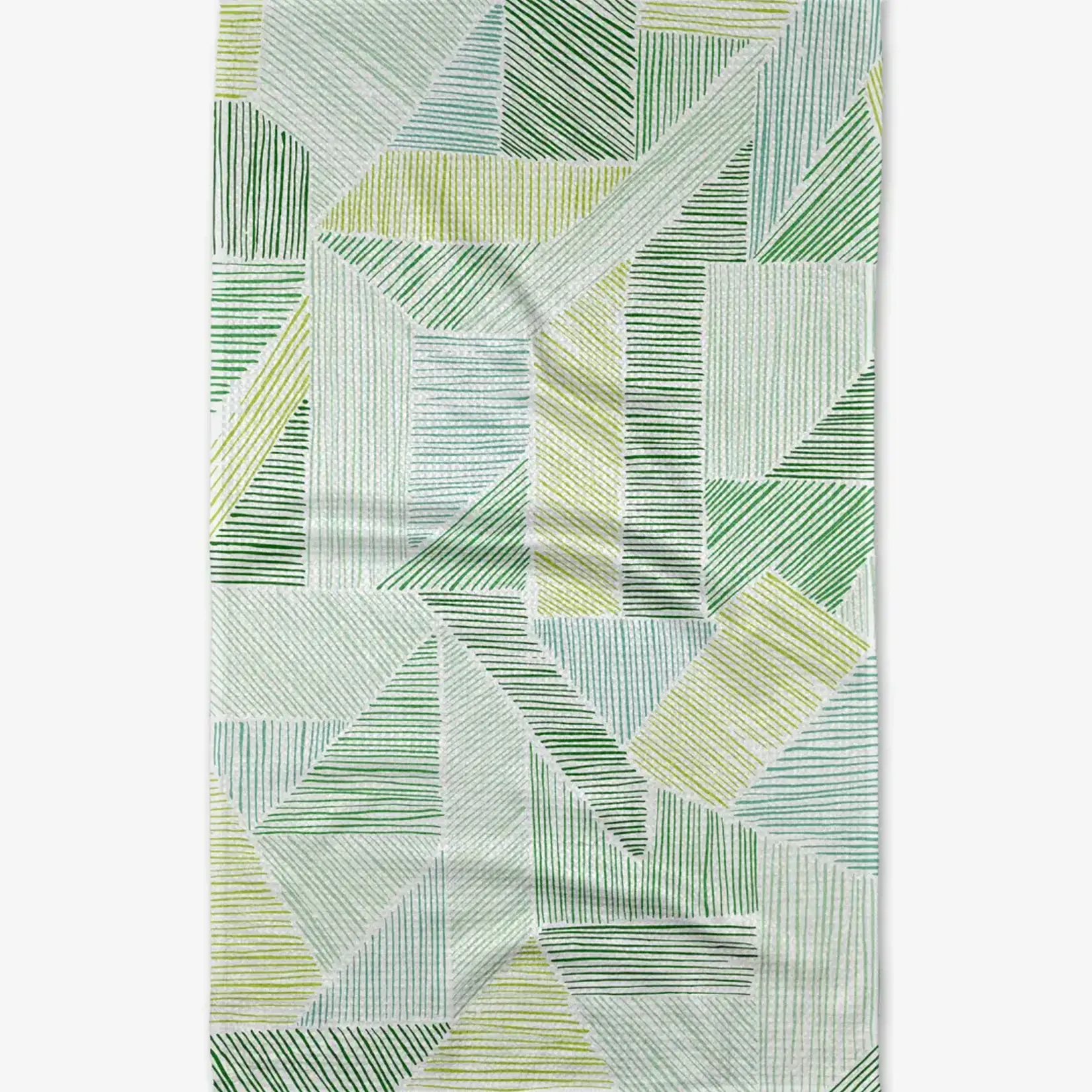 Geometry House Green Kites Kitchen Tea Towel