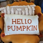 "Hello Pumpkin" Pillow,  20 x 12"