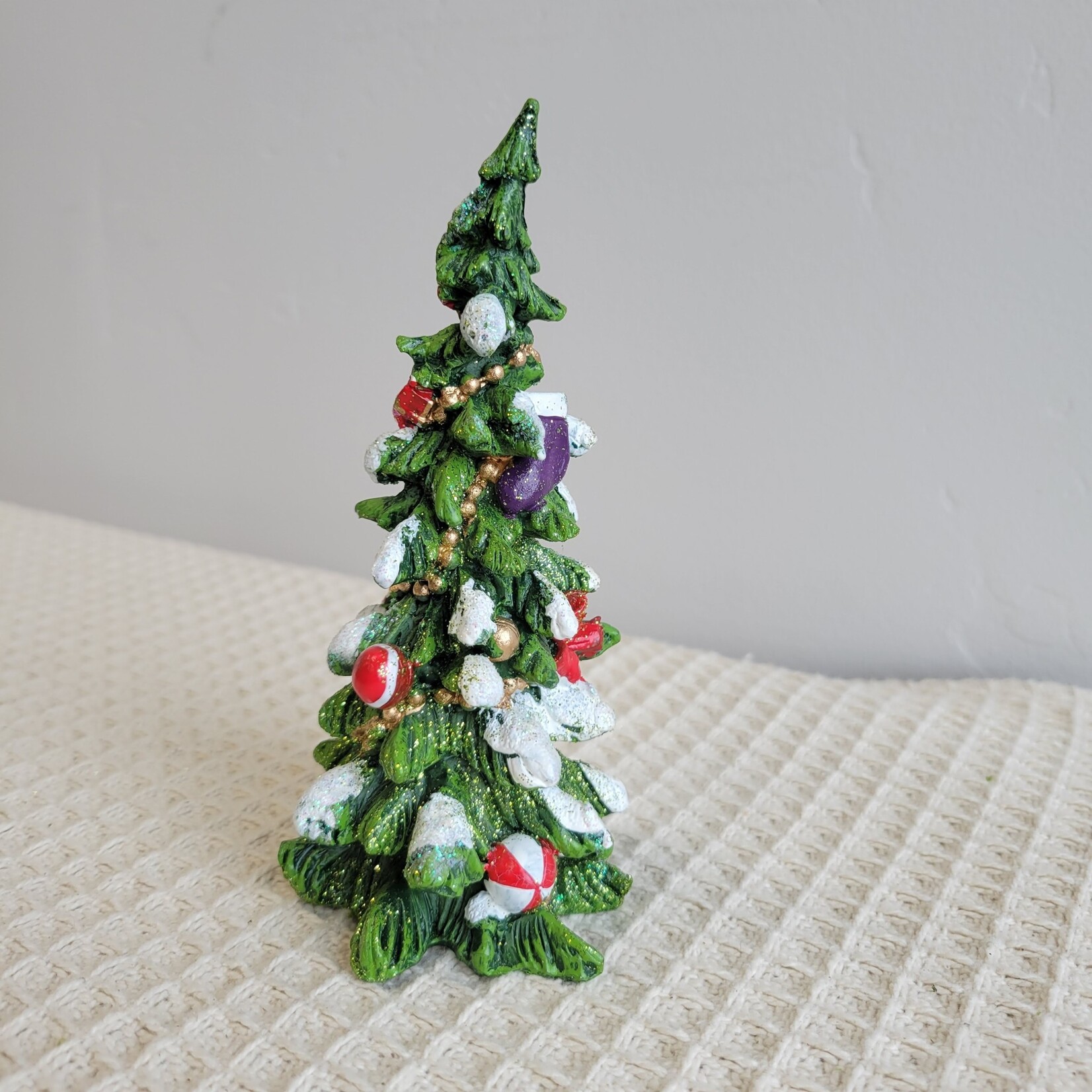 6" Resin Christmas Trees,  Assorted
