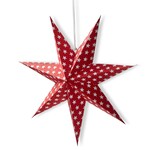 Decorative Jubilee Paper Star, Red