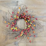 16" Rosehip Twig Wreath