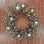 Americana Twigs & Stars Wreath