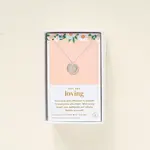 Elsa Leigh Silver Necklace "Loving"