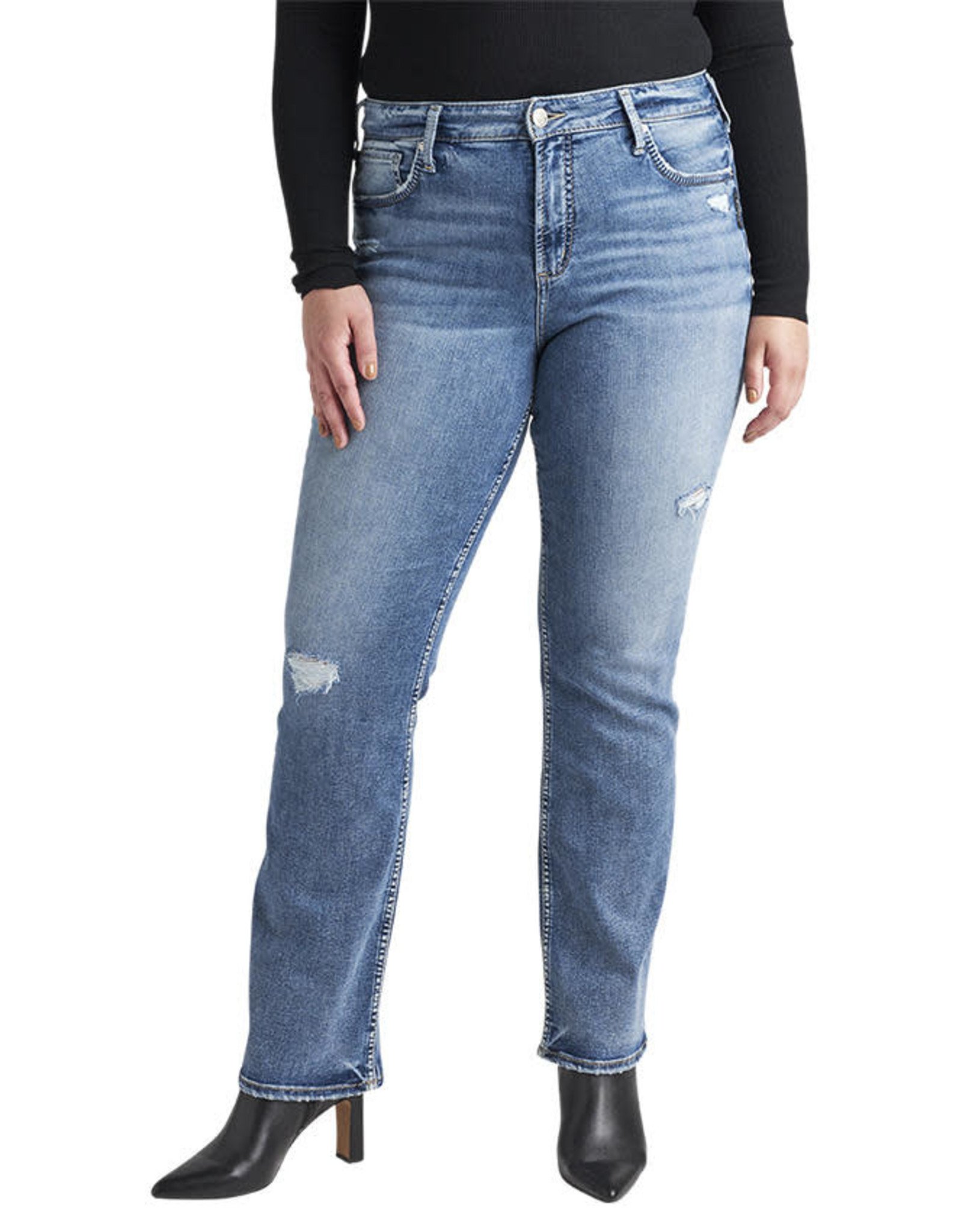 SILVER JEANS AVERY SLIM BOOT X263 33IN INSEAM
