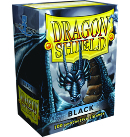 Arcane Tinmen Card Sleeves: Dragon Shields: (100) Black