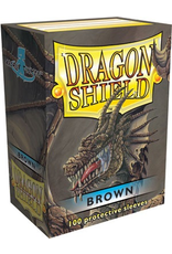 Arcane Tinmen Dragon Shields: (100) Brown