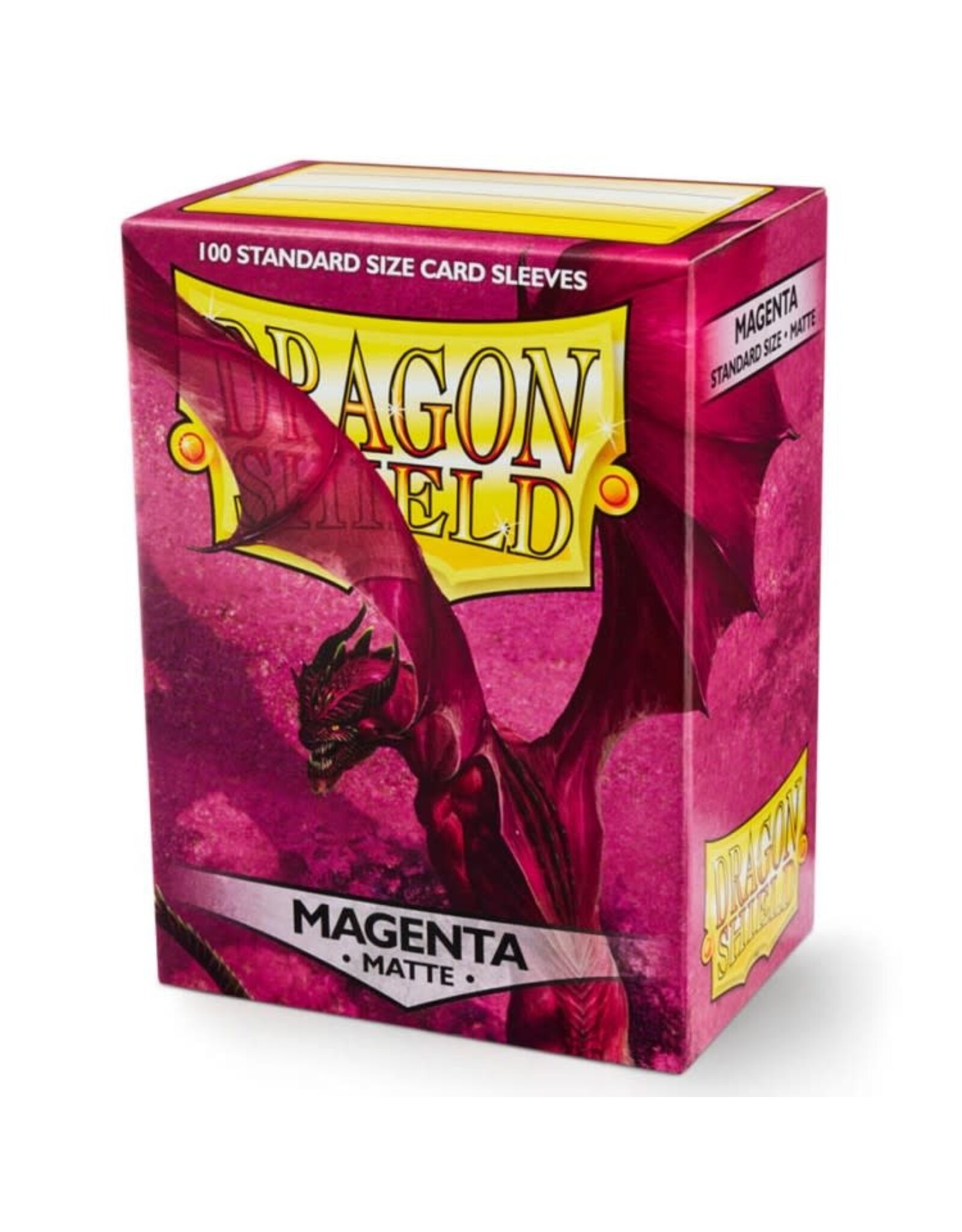 Arcane Tinmen Card Sleeves: Dragon Shields: (100) Matte Magenta