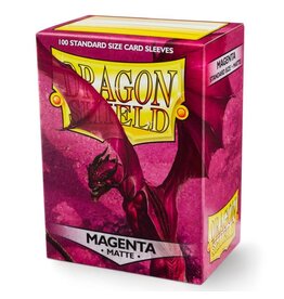 Arcane Tinmen Card Sleeves: Dragon Shields: (100) Matte Magenta