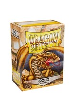 Arcane Tinmen Card Sleeves: Dragon Shields: 100ct Matte Gold