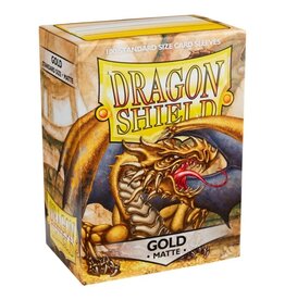 Arcane Tinmen Card Sleeves: Dragon Shields: 100ct Matte Gold