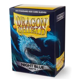 Arcane Tinmen Dragon Shields: (100) Matte Night Blue
