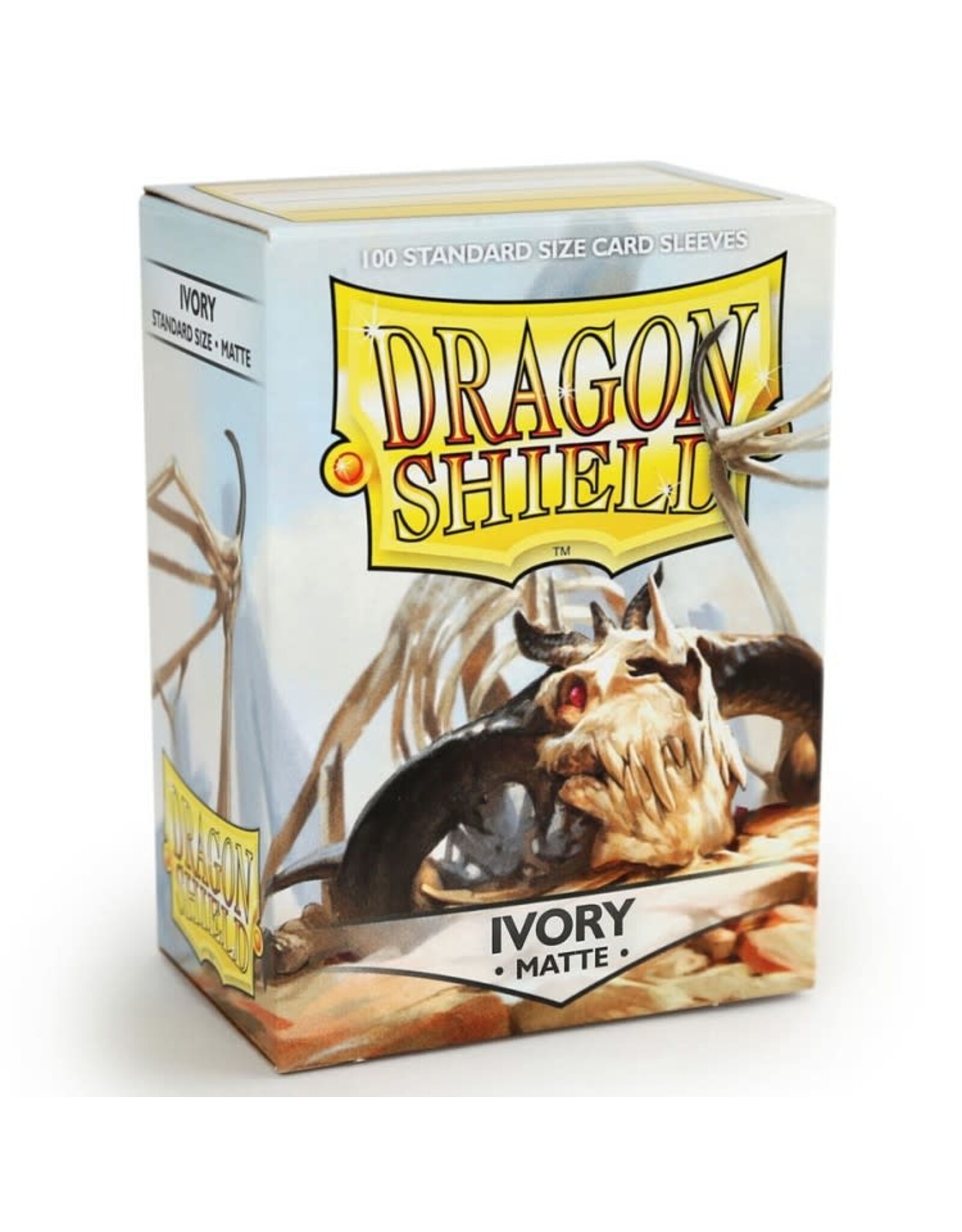 Arcane Tinmen Card Sleeves: Dragon Shields: 100ct Matte Ivory