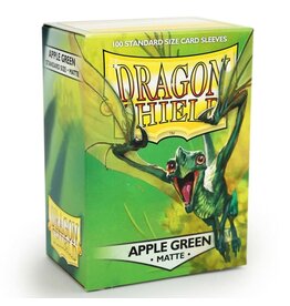 Arcane Tinmen Card Sleeves: Dragon Shields: (100) Matte Apple Green