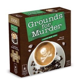 Bepuzzled Grounds For Murder-Classic Mystery Jigsaw Puzzle