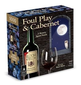 Bepuzzled Foul Play and Cabernet - Classic Murder Mystery Jigsaw Puzzle