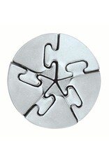 Bepuzzled Spiral  Hanayama Cast Metal Puzzle Level 5