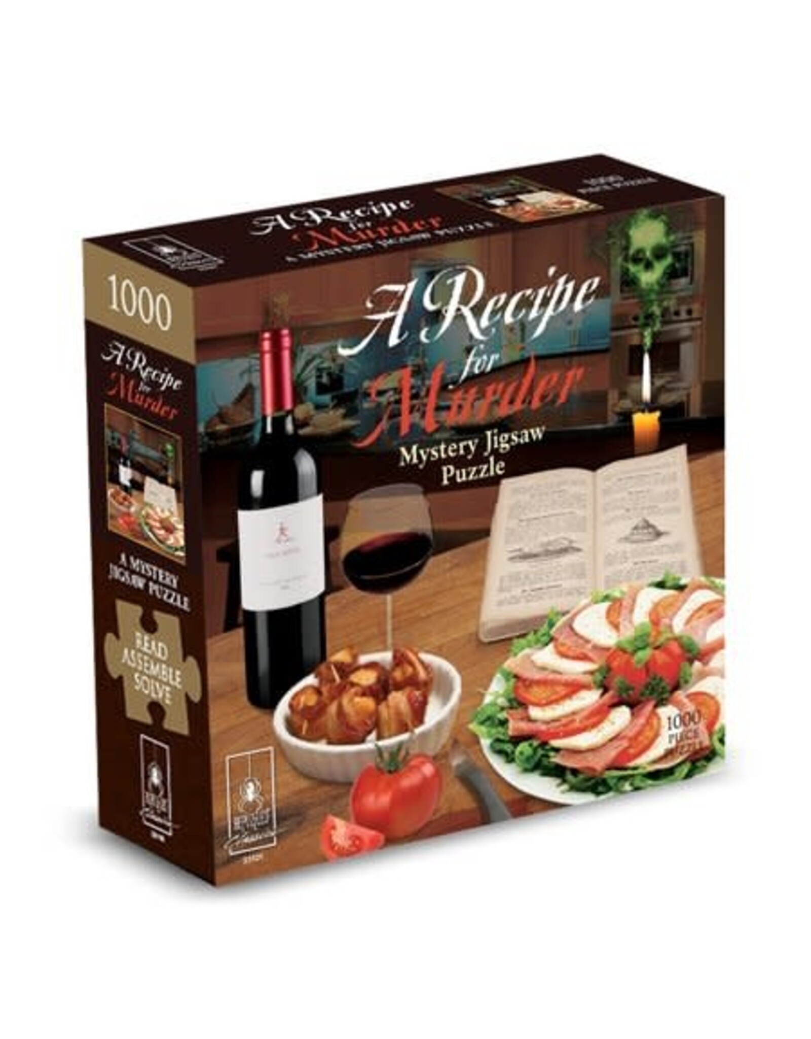 Bepuzzled Recipe for Murder-Classic Mystery Jigsaw Puzzle