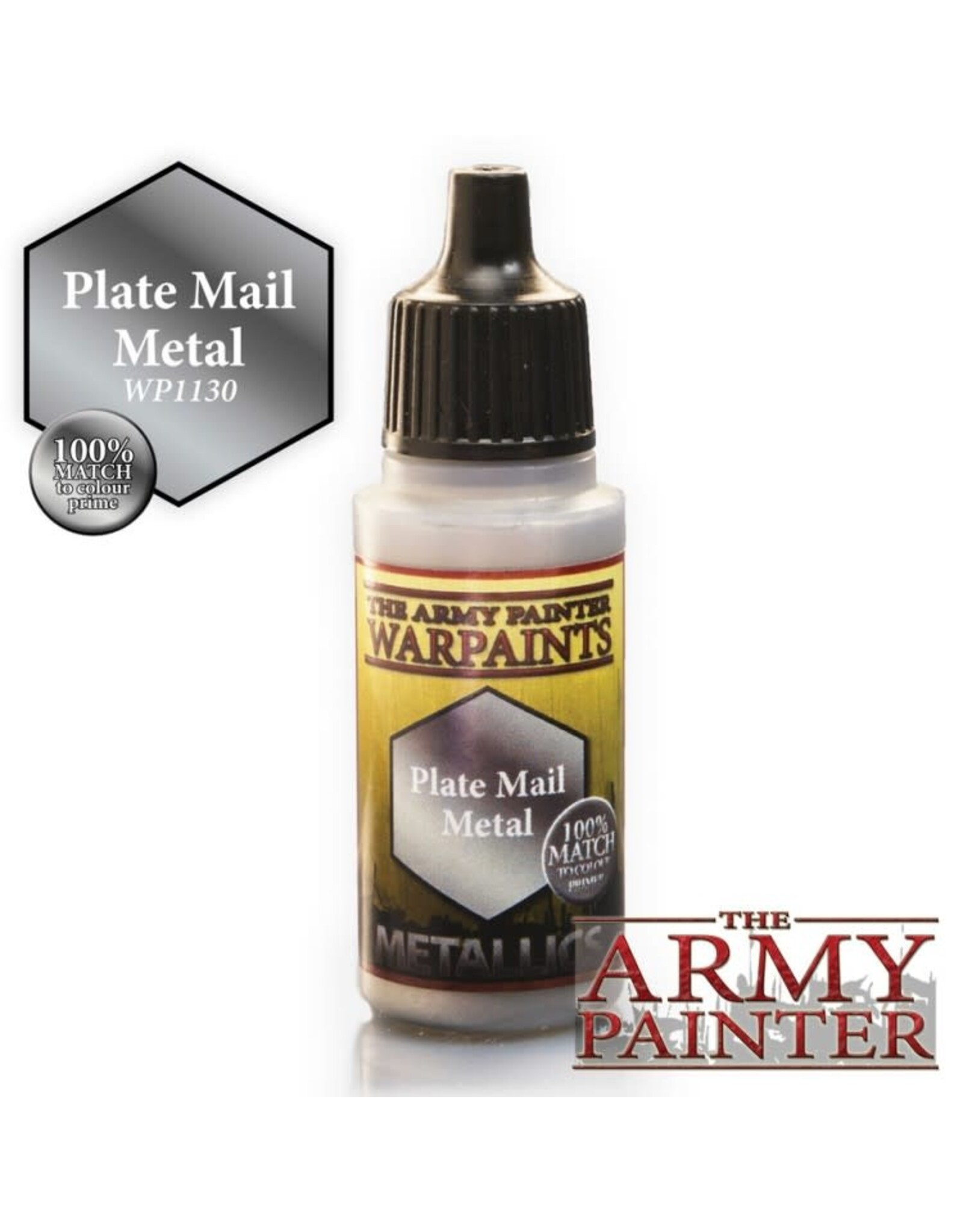 Army Painter Warpaints: Plate Mail Metal