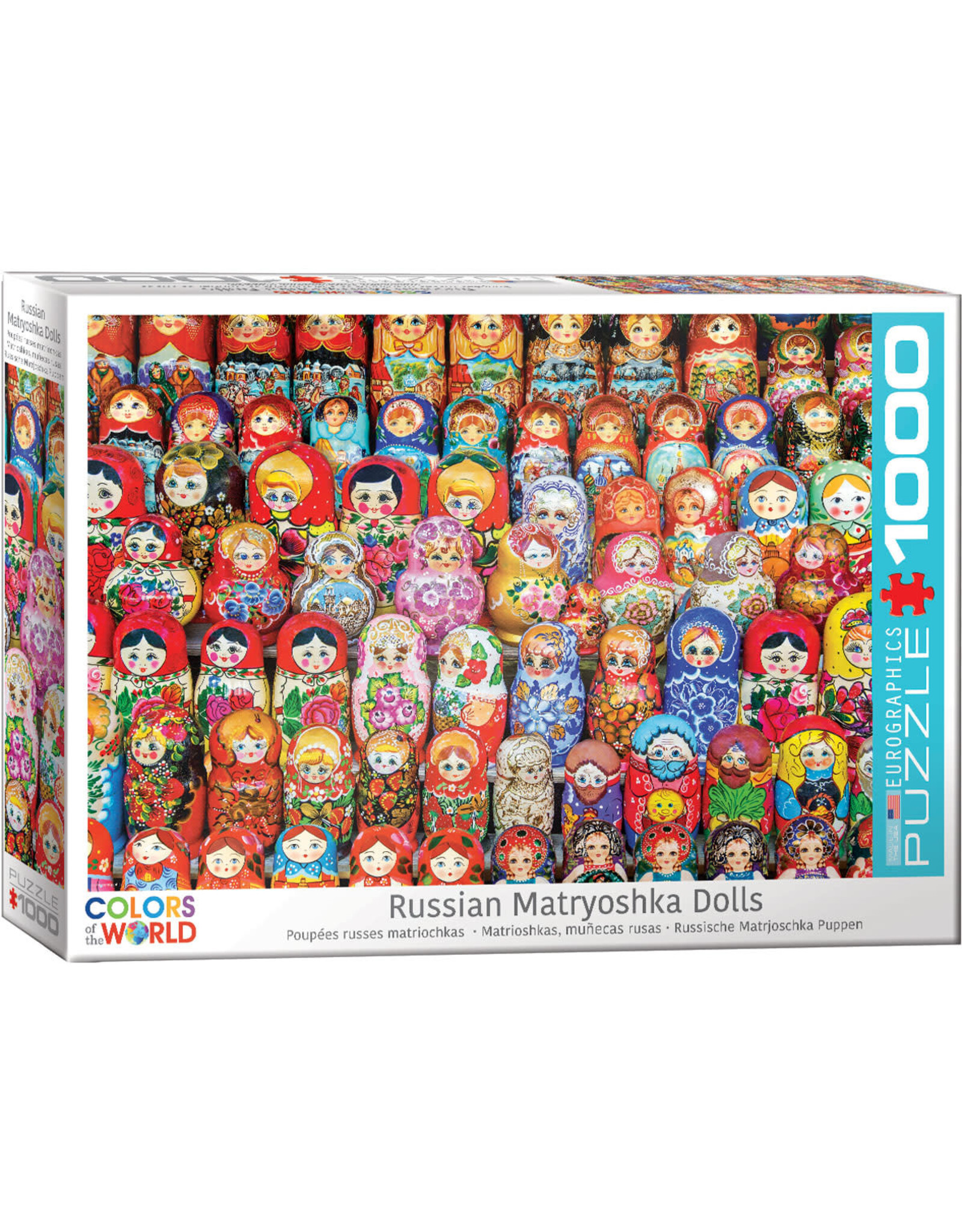 Eurographics Inc Russian Matryoshkas Dolls 1000pc Puzzle