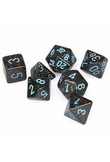Chessex Blue Stars Speckled Poly 7 dice set