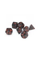 Chessex Space Speckled Poly 7 dice set