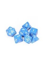 Chessex Water Speckled Poly 7 dice set