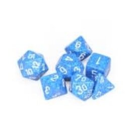 Chessex Water Speckled Poly 7 dice set