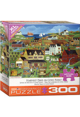 Eurographics Inc Harvest Days in Cove Point 300pc Puzzle