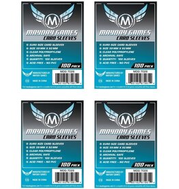 Mayday Games Card Sleeves: Mayday 100ct sleeve Euro 59 x 92mm