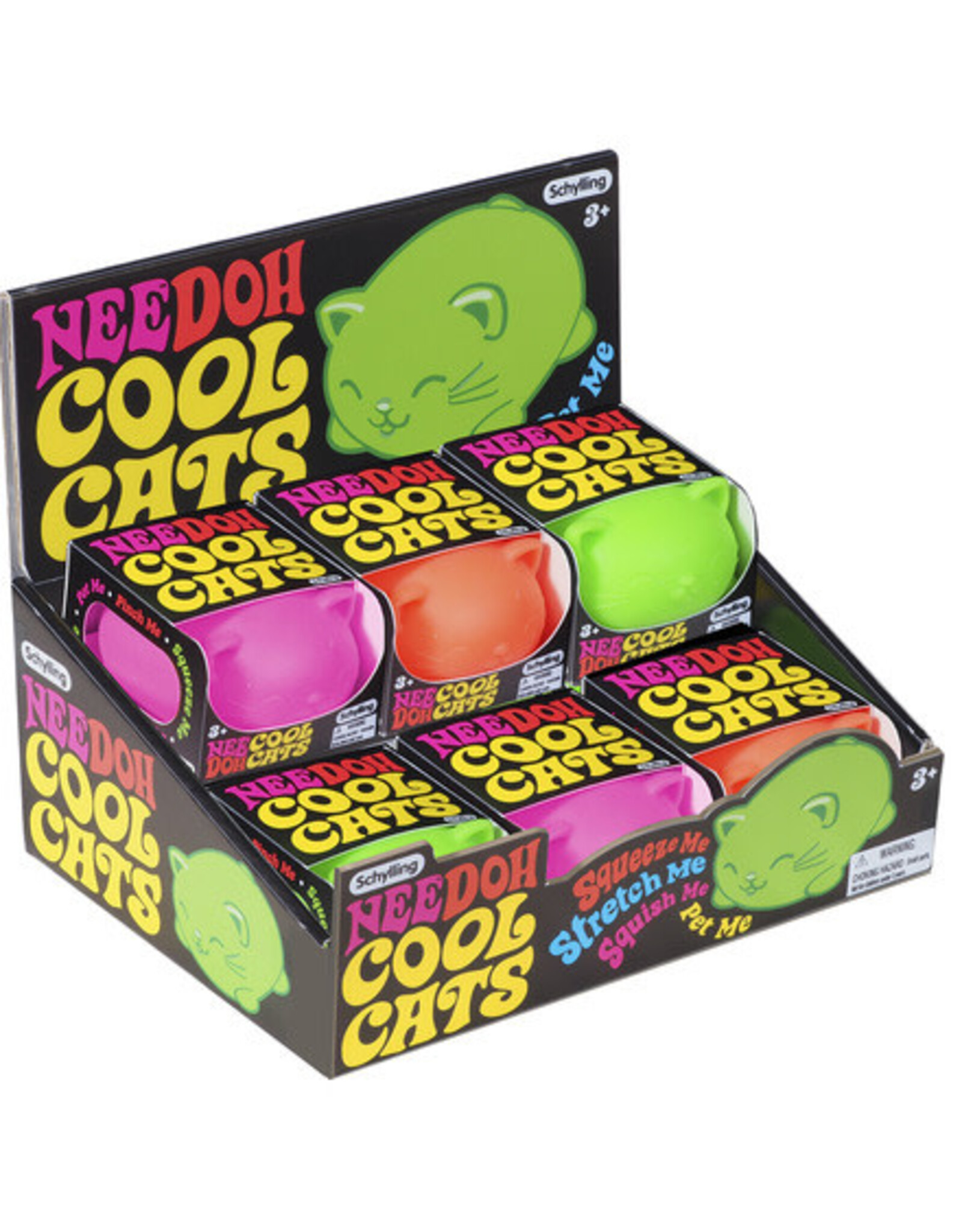 Schylling Cool Cats NeeDoh