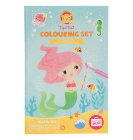 Tiger Tribe Mermaids Colouring Set