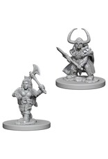 Wiz-Kids D&D Minis: W4 Dwarf Female Barbarian