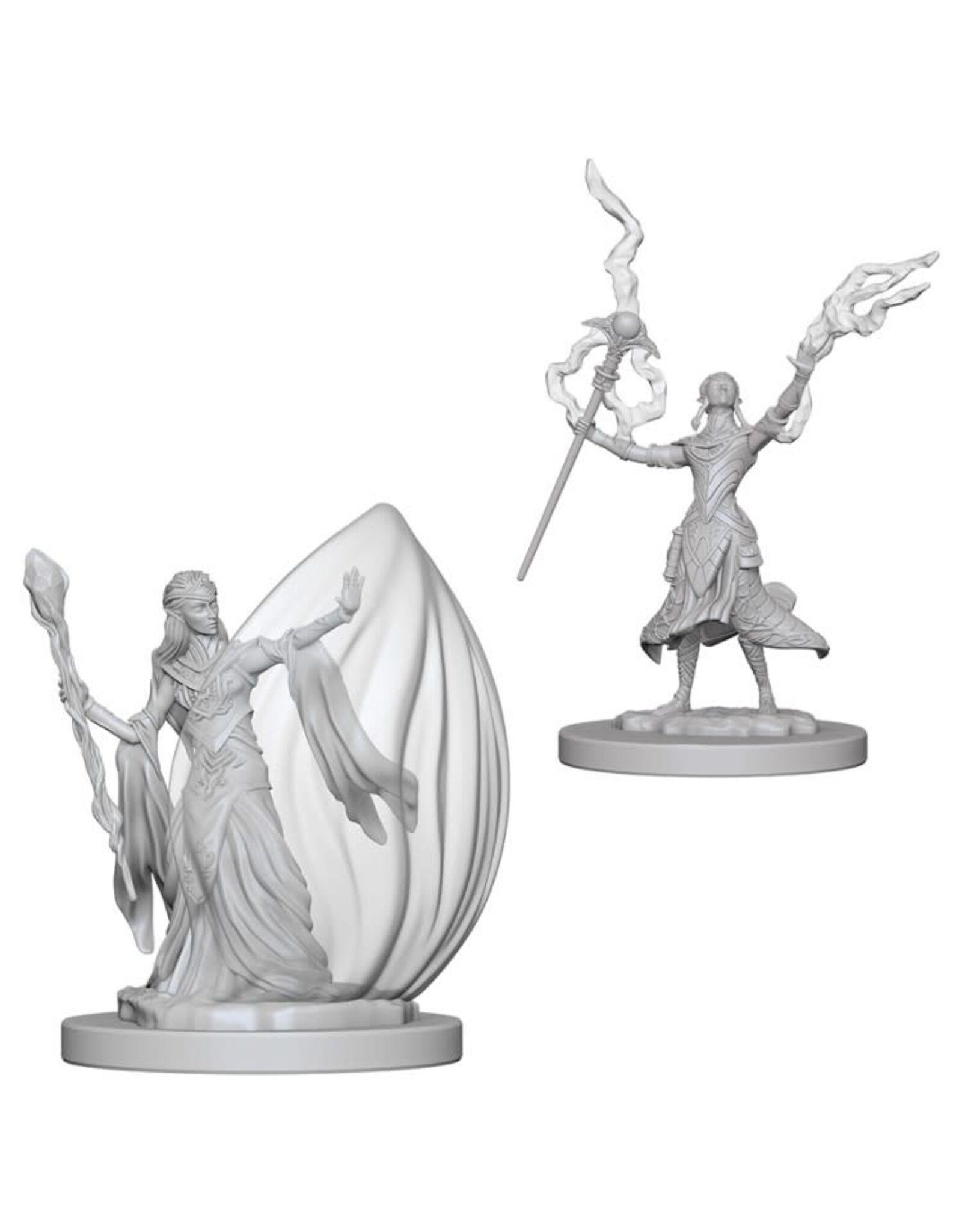 Wiz-Kids D&D Minis: W3 Elf Female Wizard