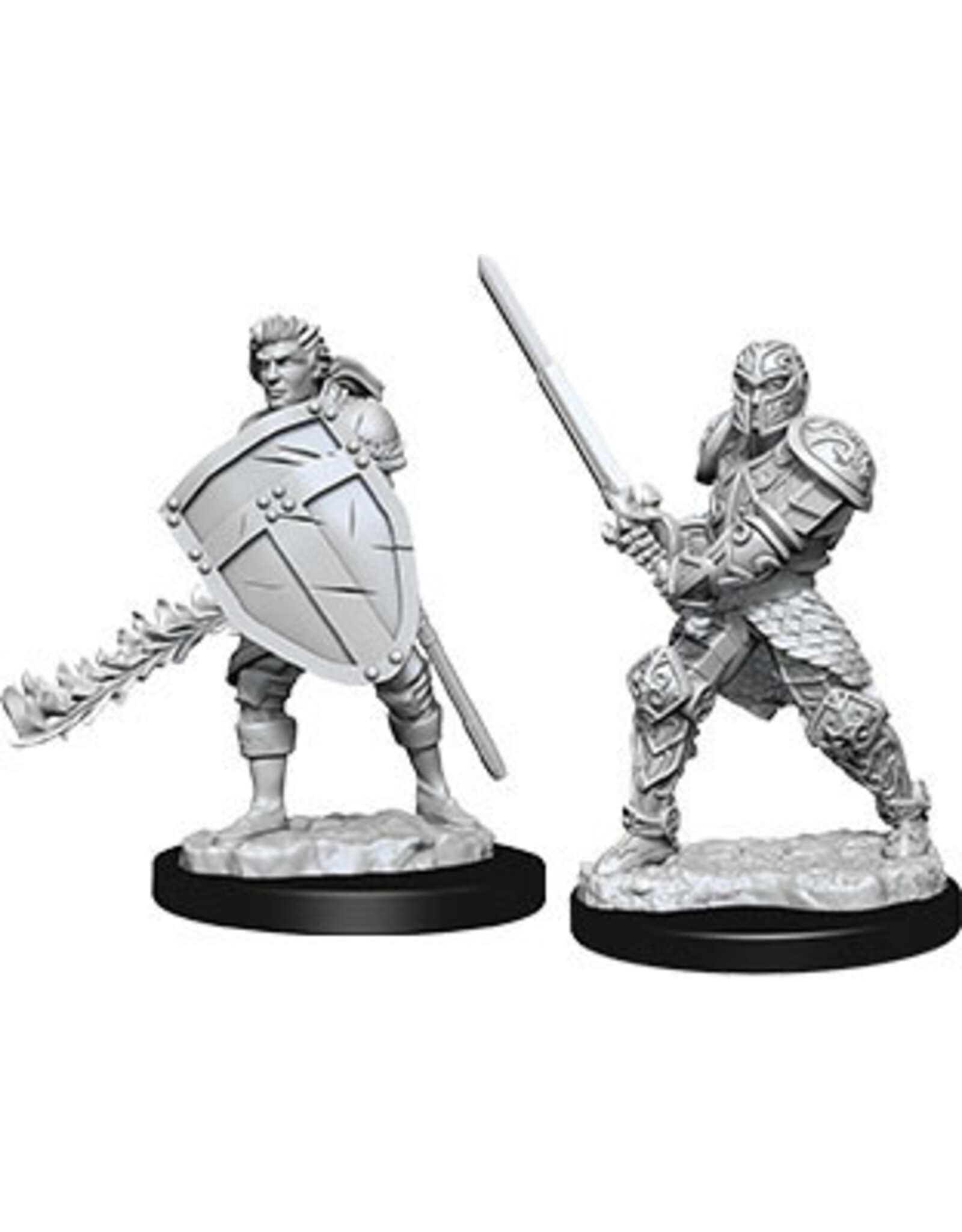 Wiz-Kids D&D Minis: W8 Male Human Fighter