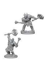 Wiz-Kids Pathfinder Minis: W3 Half Orc Male Barbarian