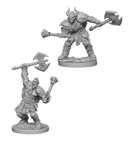 Wiz-Kids Pathfinder Minis: W3 Half Orc Male Barbarian