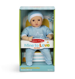 Melissa & Doug Mine to Love Jordan 12" Baby Doll