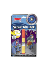 Melissa & Doug Secret Decoder Game Book - On the Go Travel Activity Book