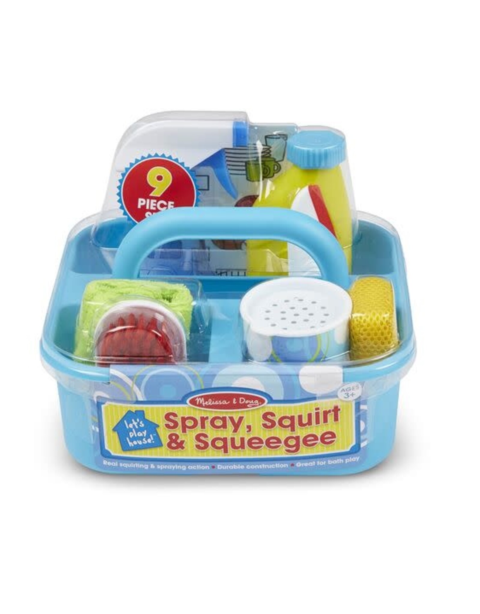 Melissa & Doug Let's Play House! Spray, Squirt & Squeegee Play Set