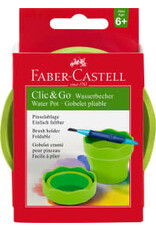 Faber-Castell Clic & Go Collapsible Water Cup - Green