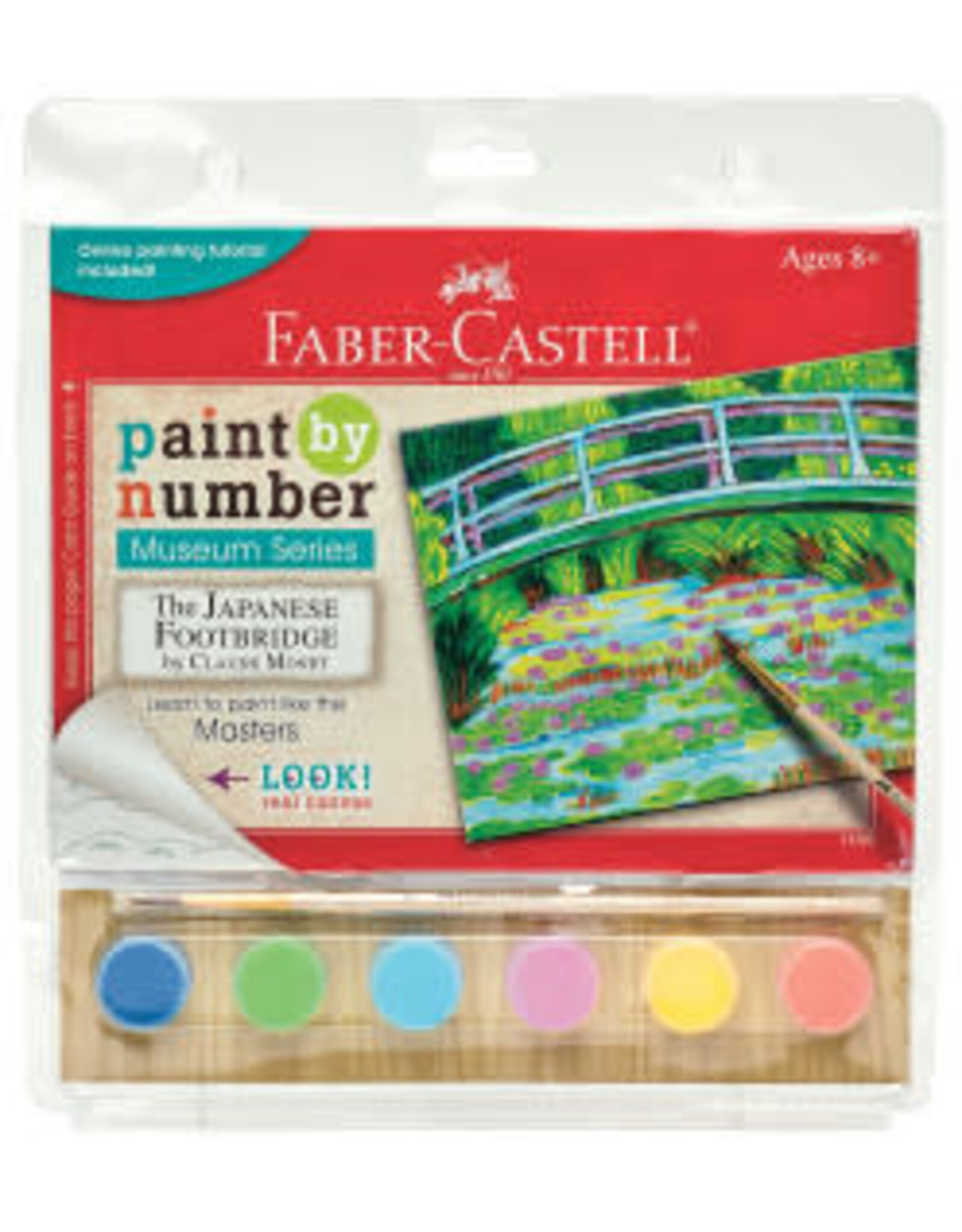 Faber-Castell Paint By Number Museum Series-The Japanese Footbridge