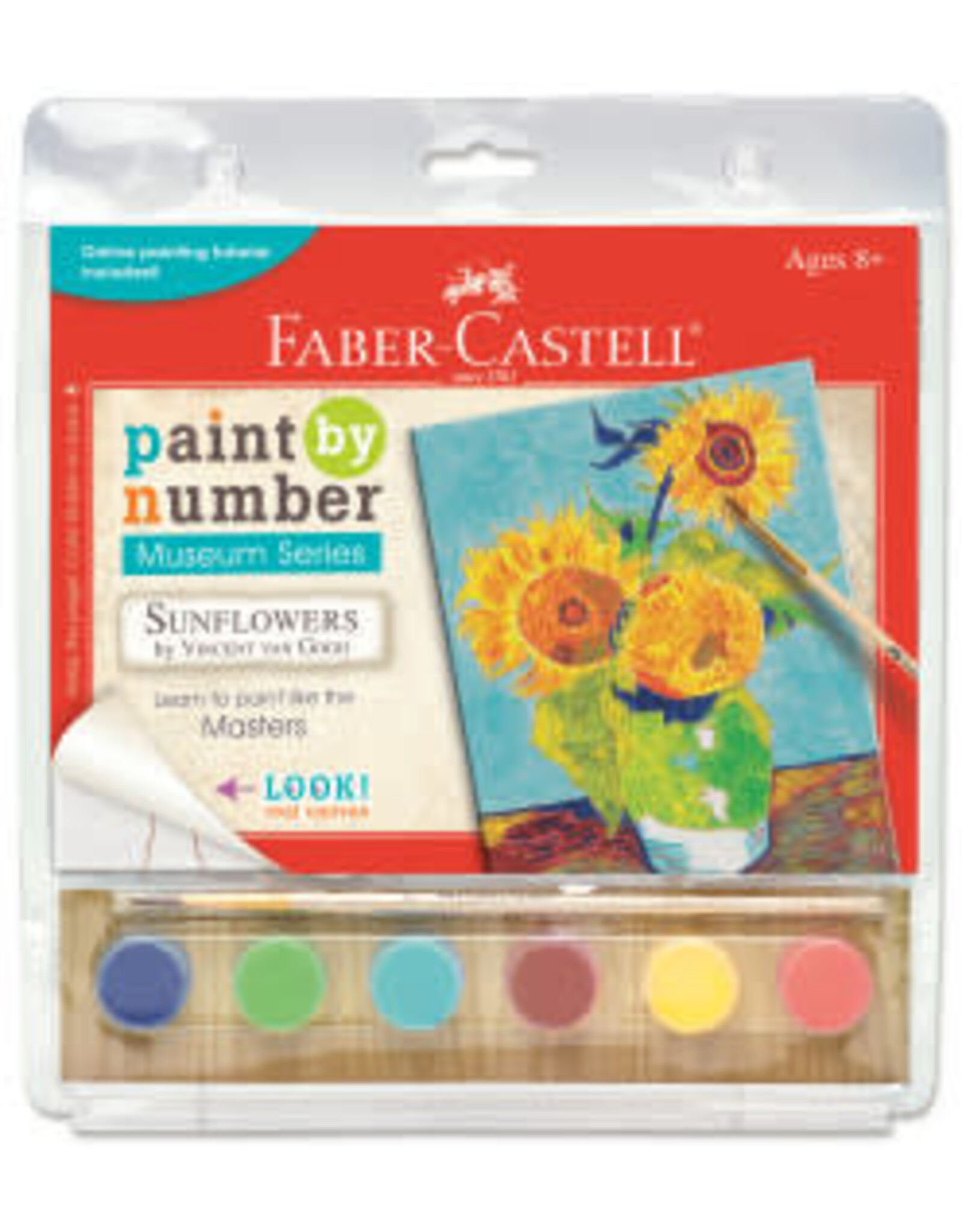 Faber-Castell Paint By Number Museum Series-Sunflowers