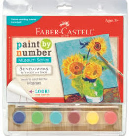 Faber-Castell Paint By Number Museum Series-Sunflowers