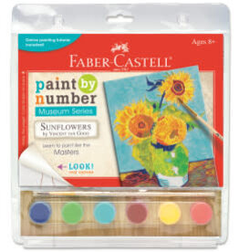 Faber-Castell Paint By Number Museum Series-Sunflowers