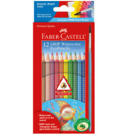 Faber-Castell 12ct Grip Watercolor EcoPencils