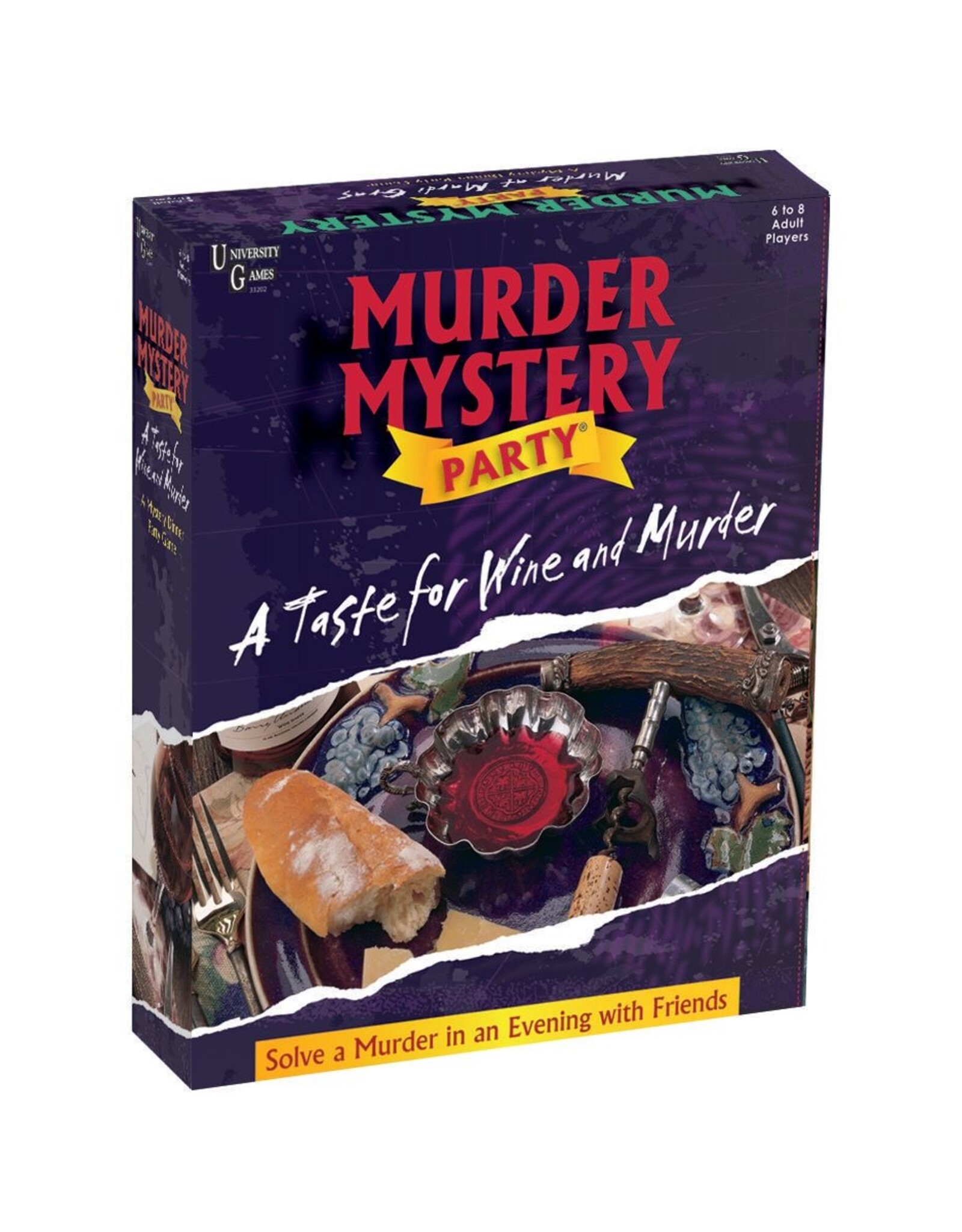 University Games Murder Mystery Party: A Taste for Wine and Murder