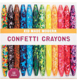 Kid Made Modern Confetti Crayons