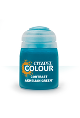 Games Workshop Contrast Paint: Akhelian Green