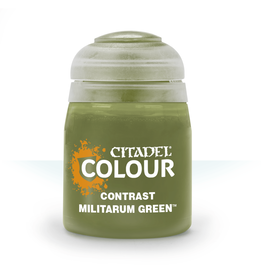 Games Workshop Contrast Paint: Militarum Green